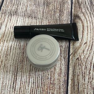 NWOT it bye bye makeup and shiseido makeup primer.